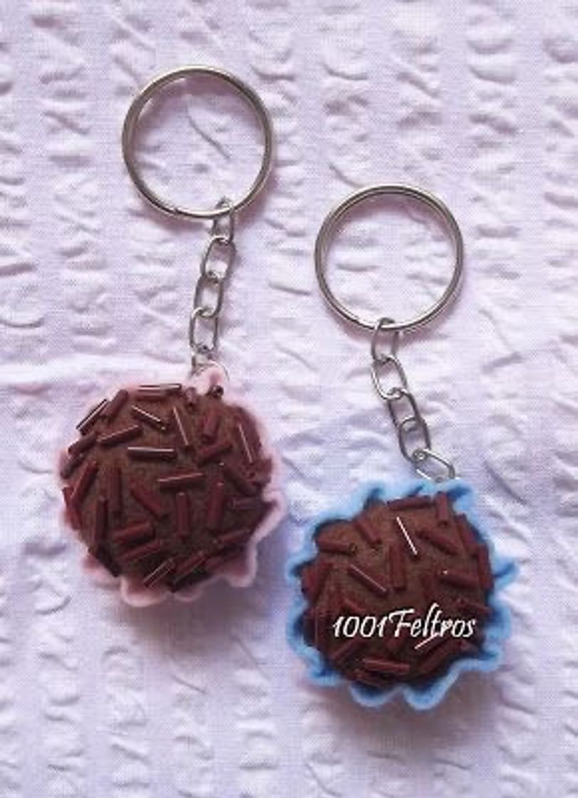 Moda Chaveiro de brigadeiro 