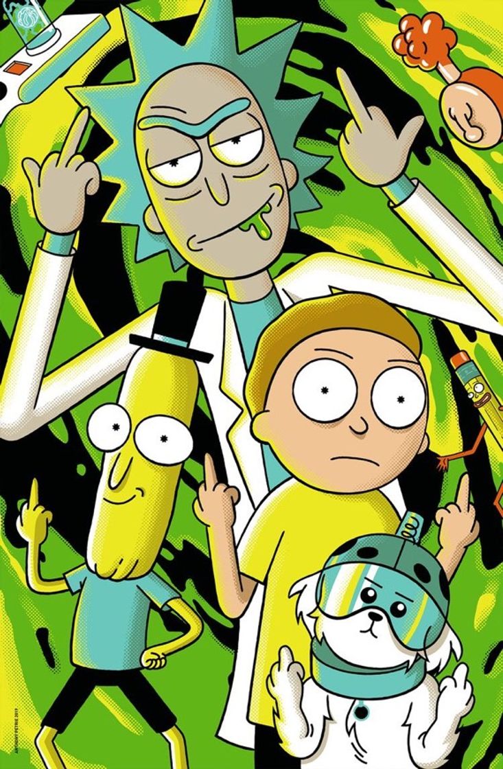 Fashion Rick and Morty