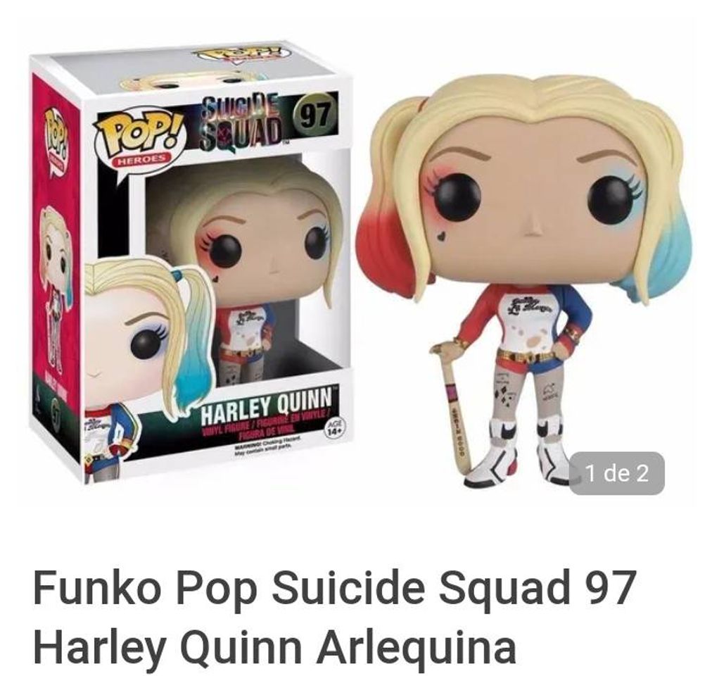 Fashion Funko Pop Suicide Squad 97 Harley Quinn Arlequina - Funko ...