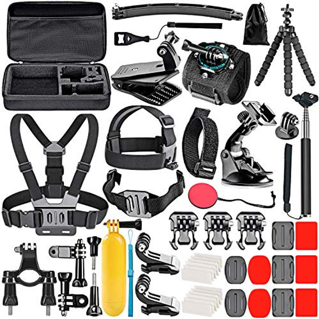 Electronics Neewer 50 en 1 Kit Accesorios Compatible con GoPro Hero 8/Hero 7