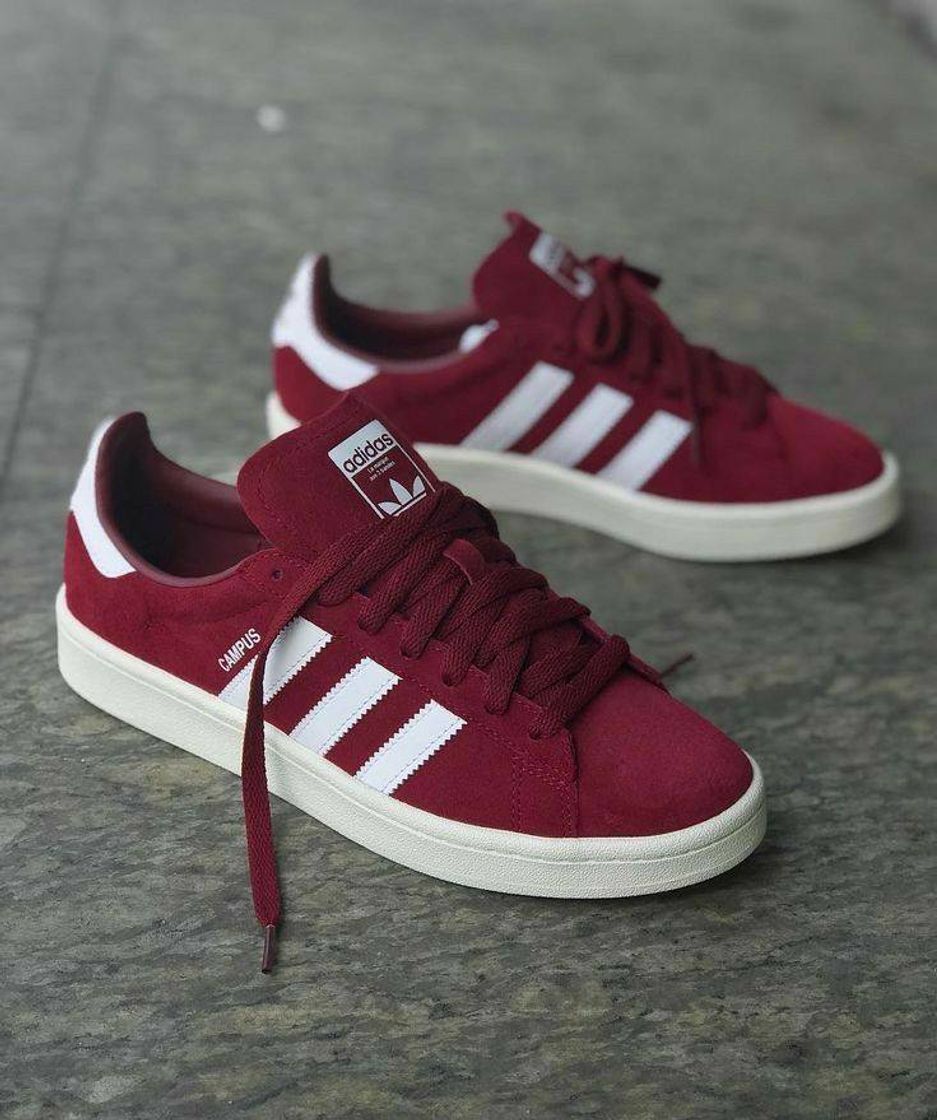 Moda Adidas vermelho