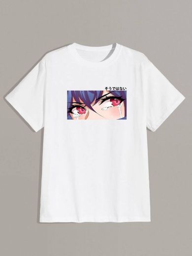 Camiseta desenho animado Shein 