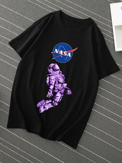 Camiseta astronauta Shein 