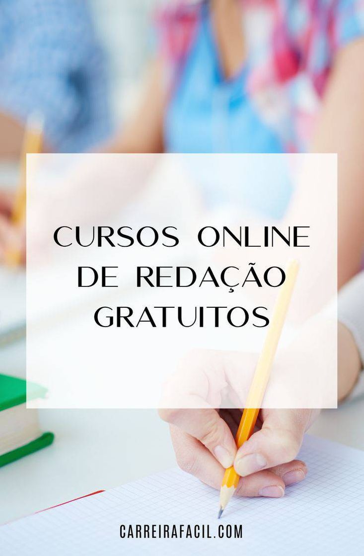 Fashion Cursos de redação grátis 