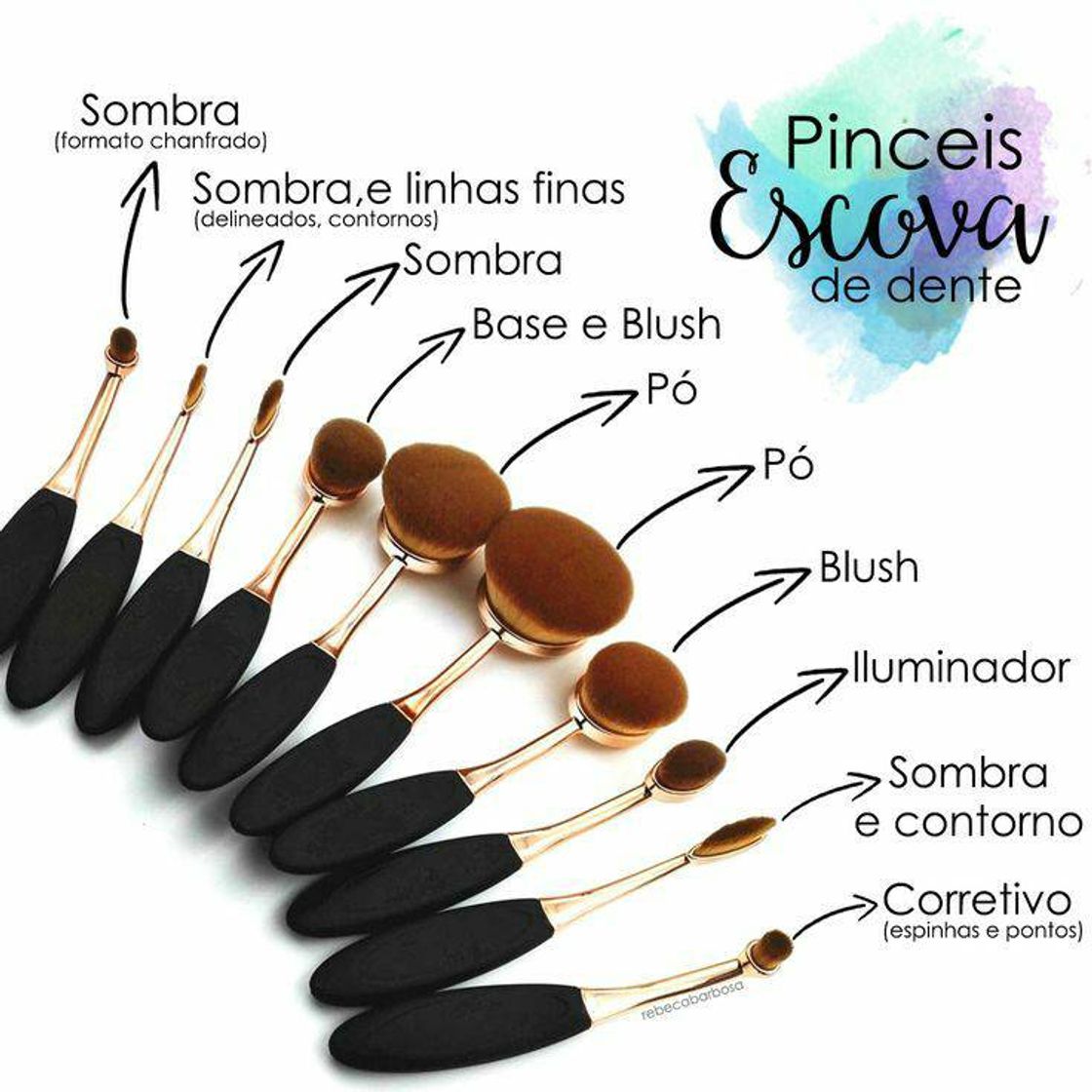 Producto Pincéis função 