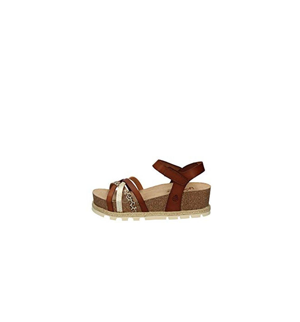 Fashion Sandalias Yokono Yaku Nuez para Mujer 36 marrón