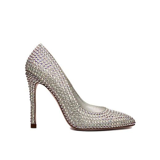 Manuel Reina - Zapatos de Cristal Swarovski tacón Mujer - Cenicienta Swarovski