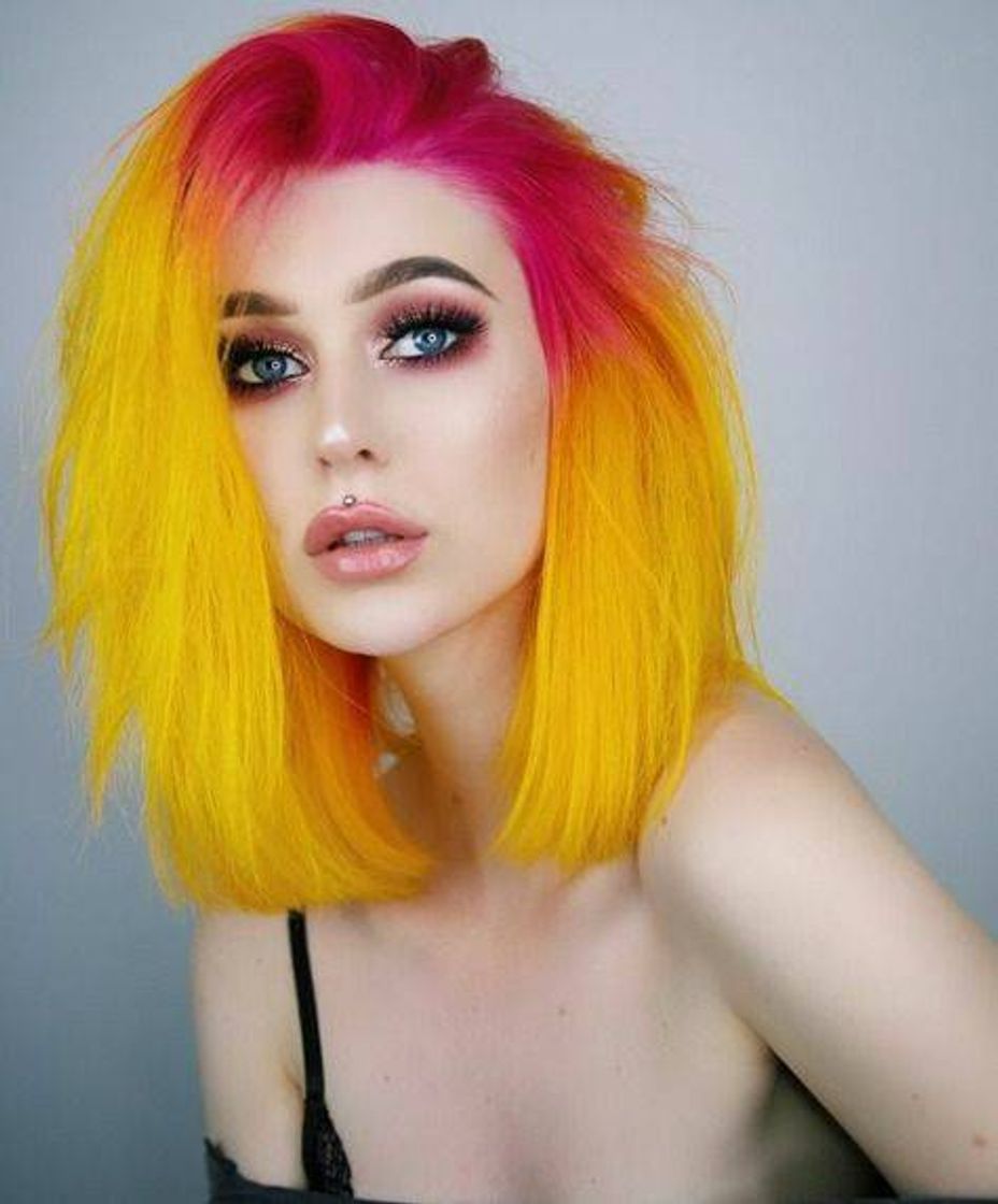 Moda Colorful hair ❤️