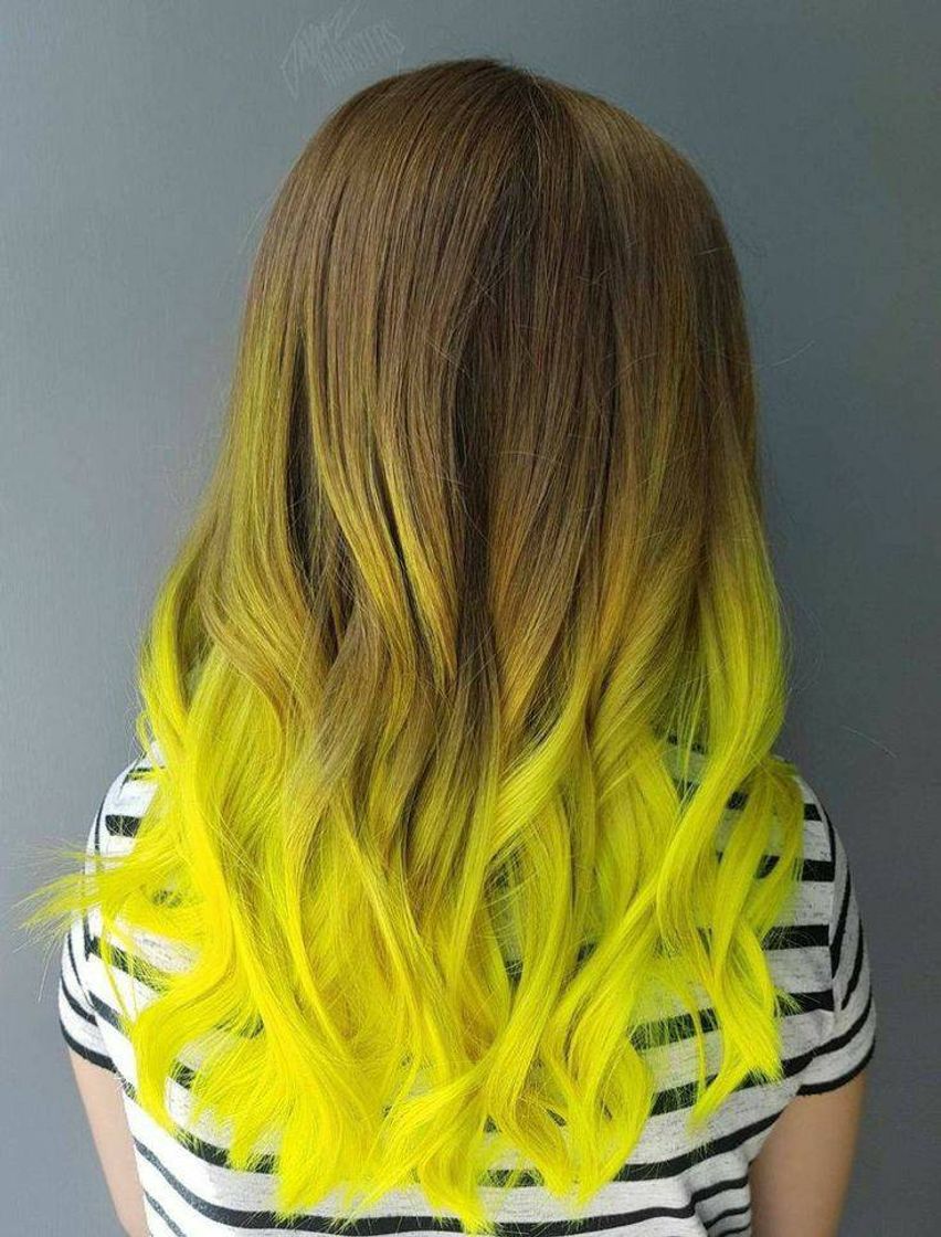 Moda Yellow hair