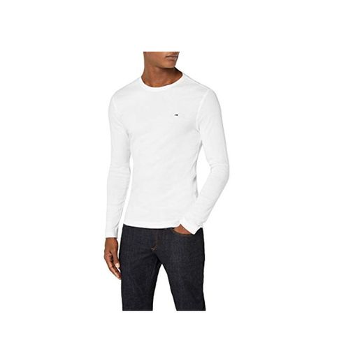 Tommy Hilfiger Original Rib Camisa, Blanco