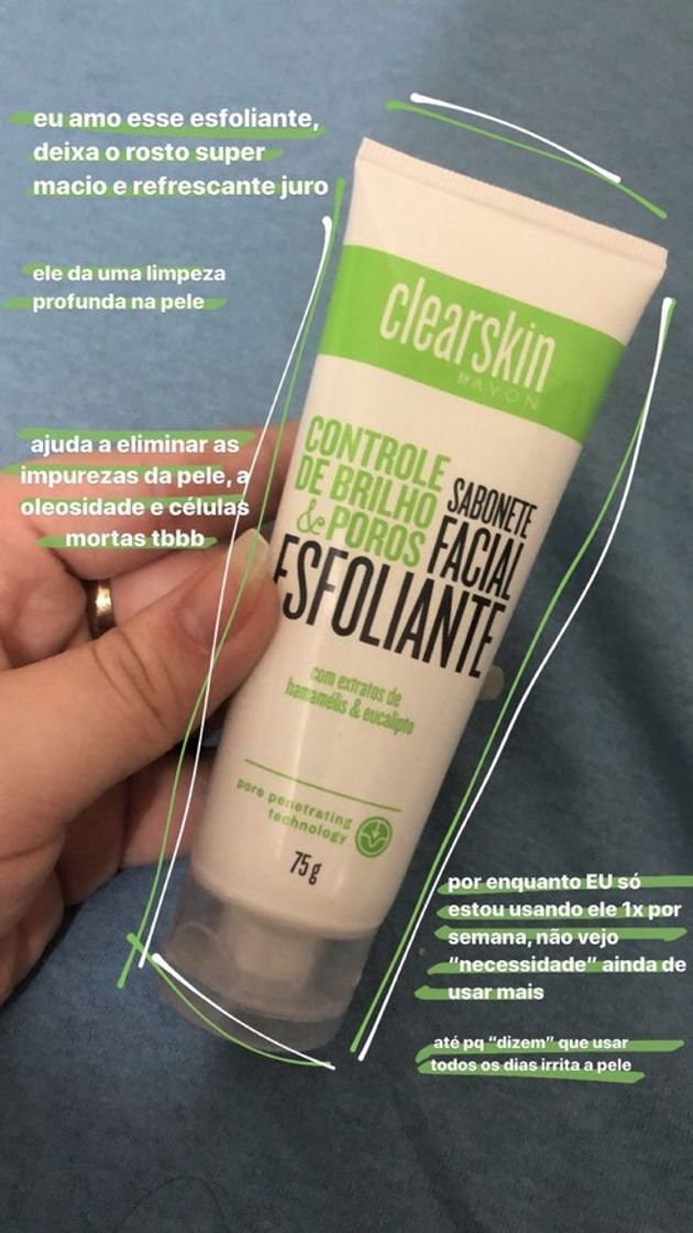 Moda Esfoliante facial