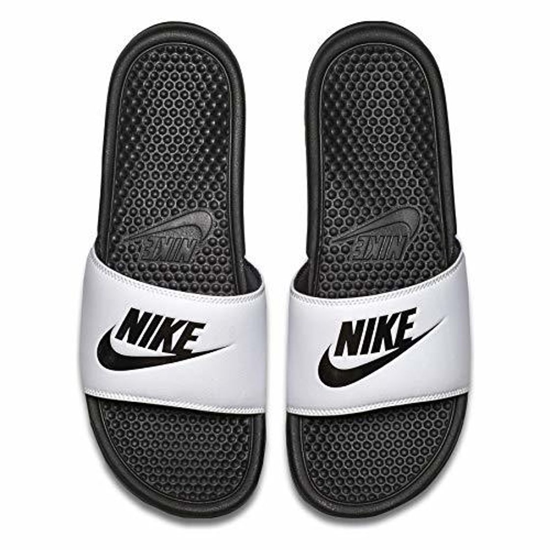 Moda Nike Benassi JDI, Zapatos de Playa y Piscina para Hombre, Blanco