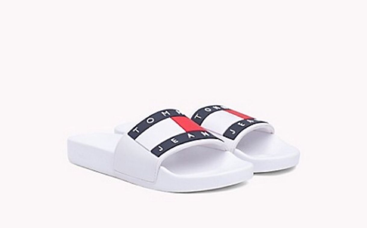 Fashion Tommy Hilfiger Hombre Esenciales Deslizadores de la Piscina de la Bandera