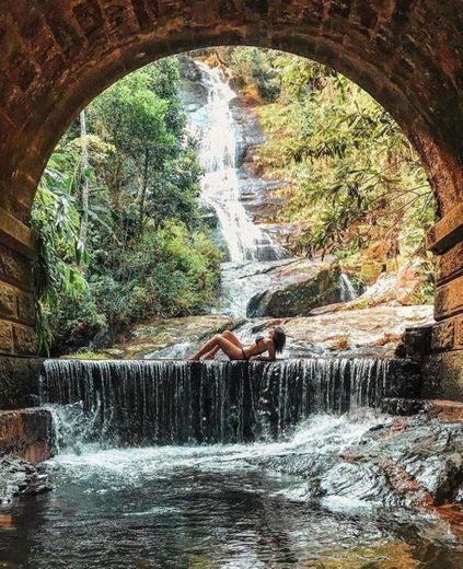 Cachoeira do Parque Nacional Da Tijuca - RJ 