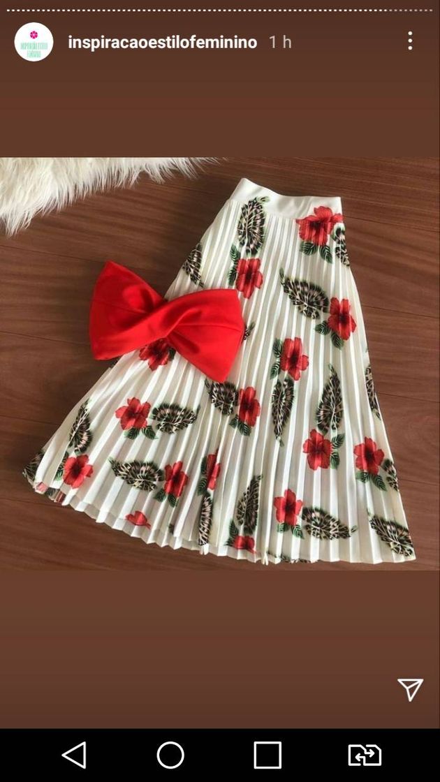 Moda Saia linda