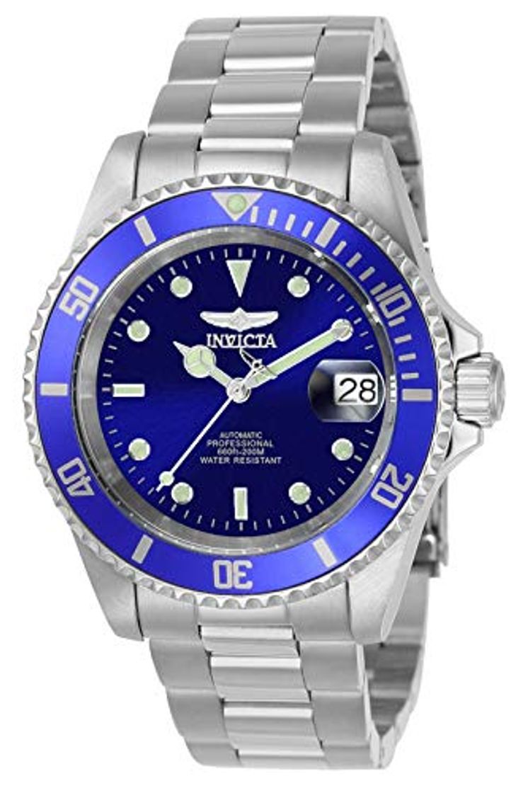 Product Invicta 9094OB Pro Diver Reloj Unisex acero inoxidable Automático Esfera azul