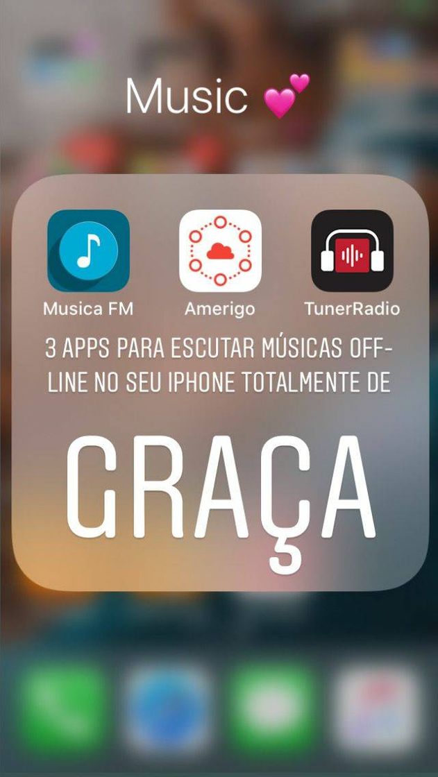 Social Apps para ouvir música offline no iPhone 🎵