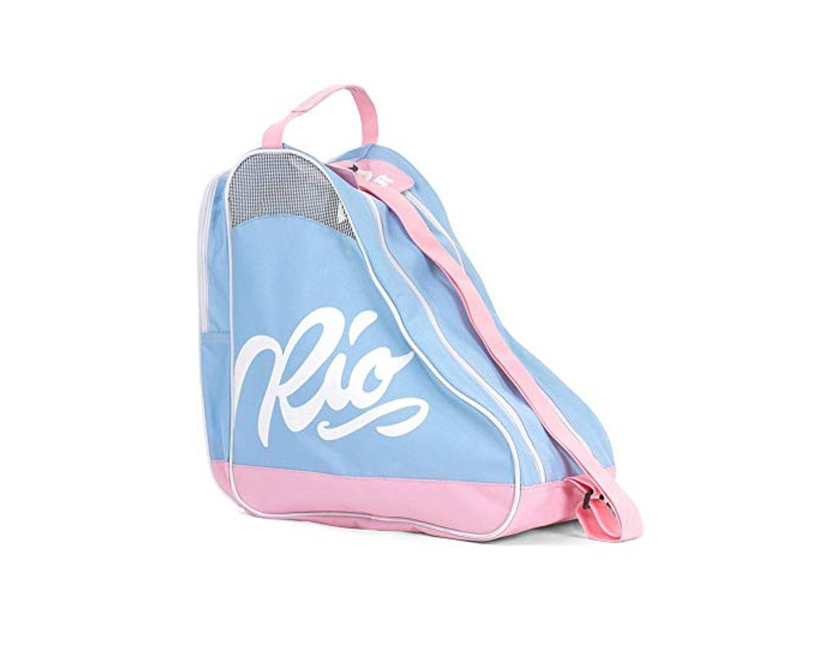 Moda Rio Roller Script Skate Bag, Bolsa de tela y de playa Unisex