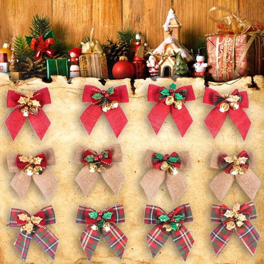 Arcos de Natal Grinaldas de Natal Arcos Mini Árvore de Natal Arcos de Natal Decorativos de Tecido Enfeites de Decoração de Ano Novo