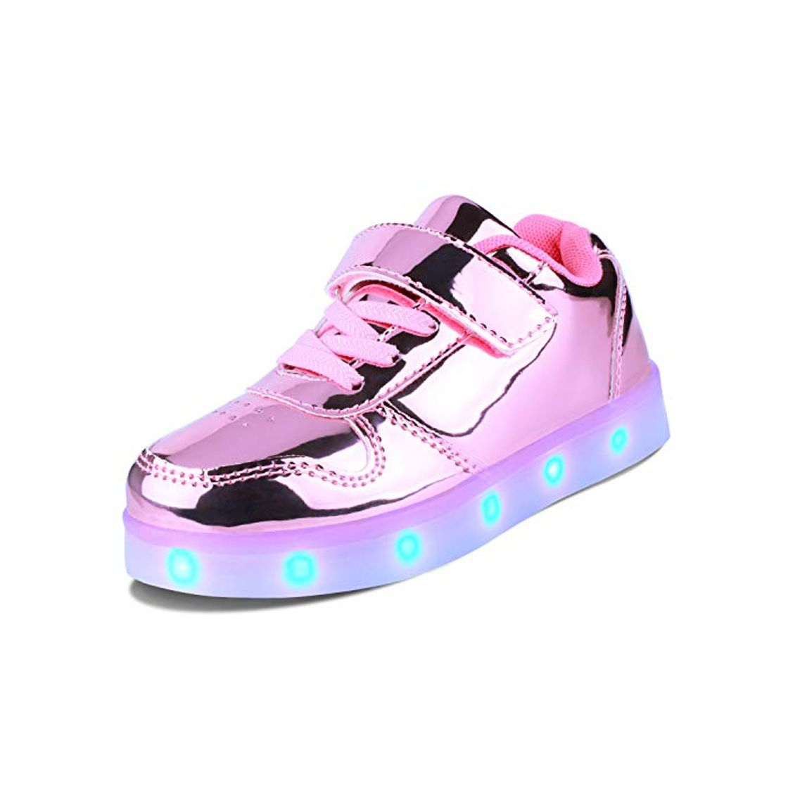 Fashion Kealux Zapatos LED para niñas