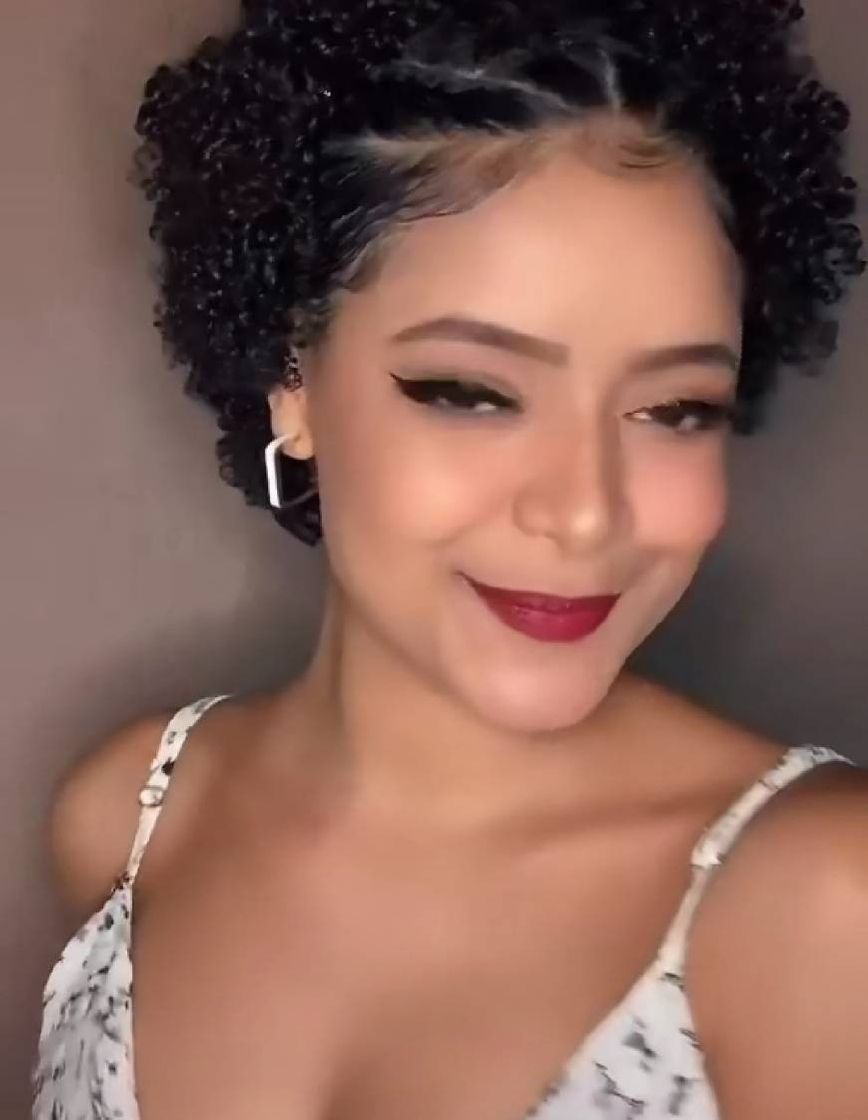 Moda Penteado lindo para Cacheadas😍