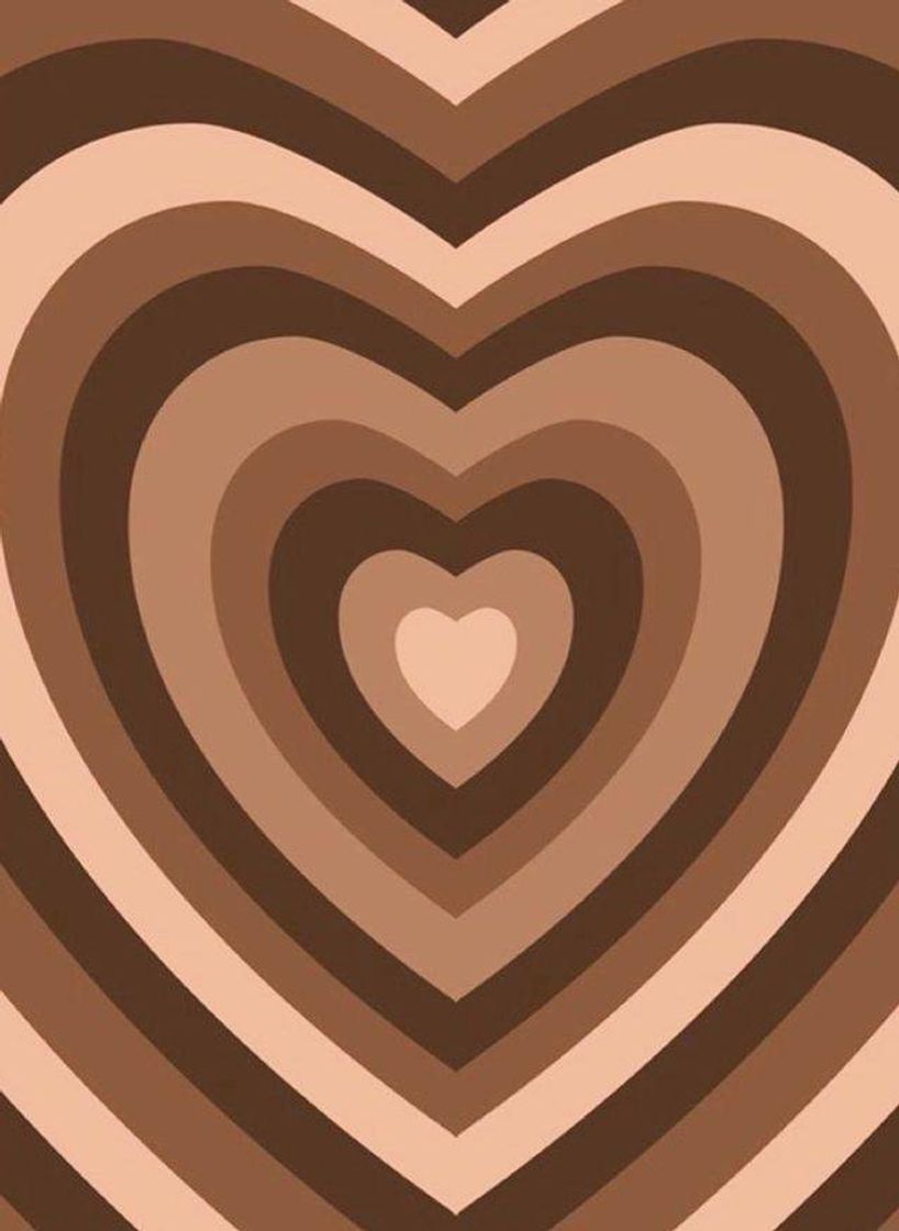 Moda Heart brown 