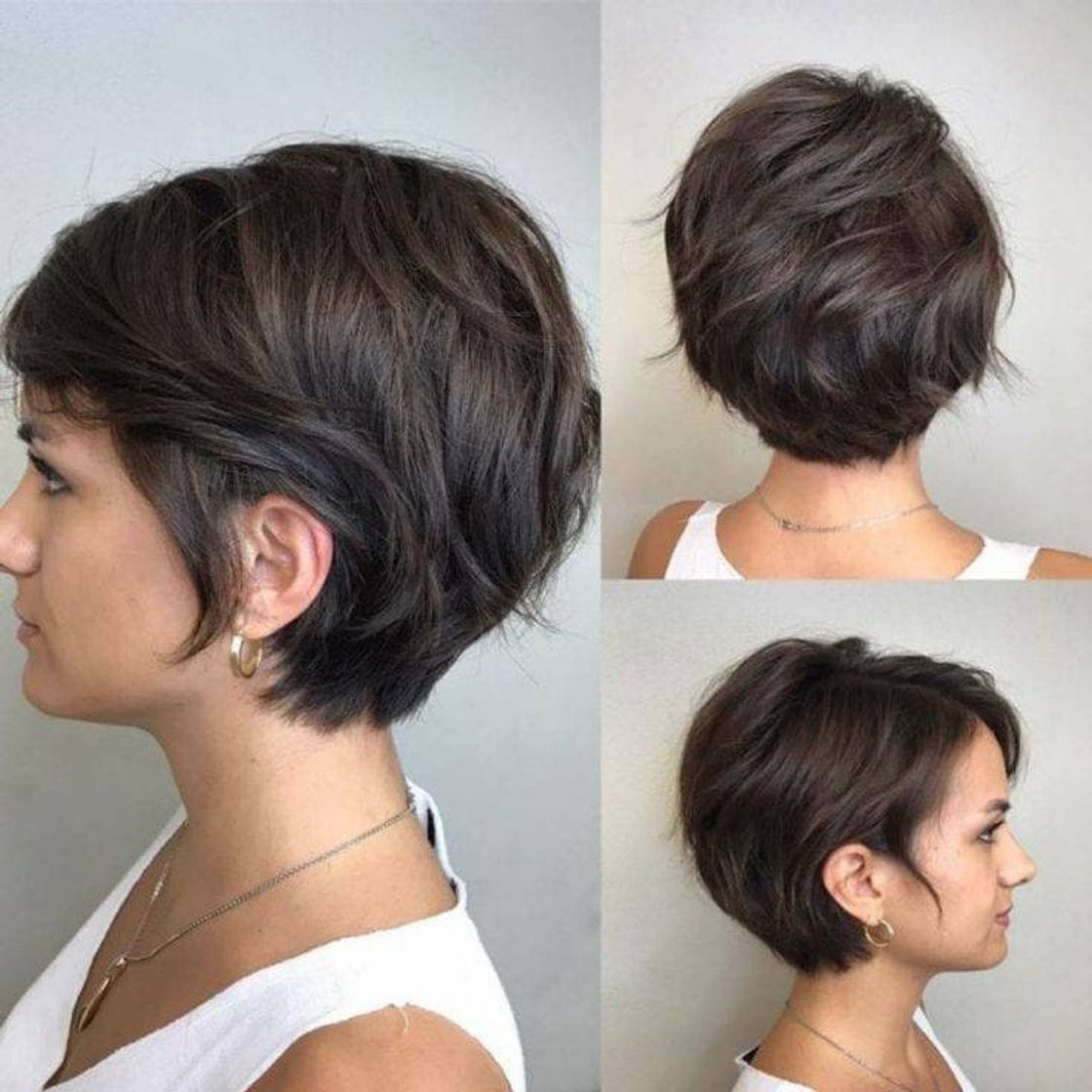 Moda Pixie Cut Longo