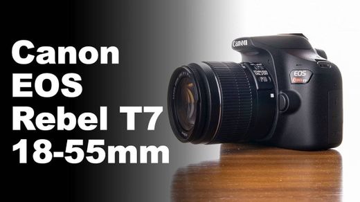 Camera Canon EOS Rebel T7 com lente 18