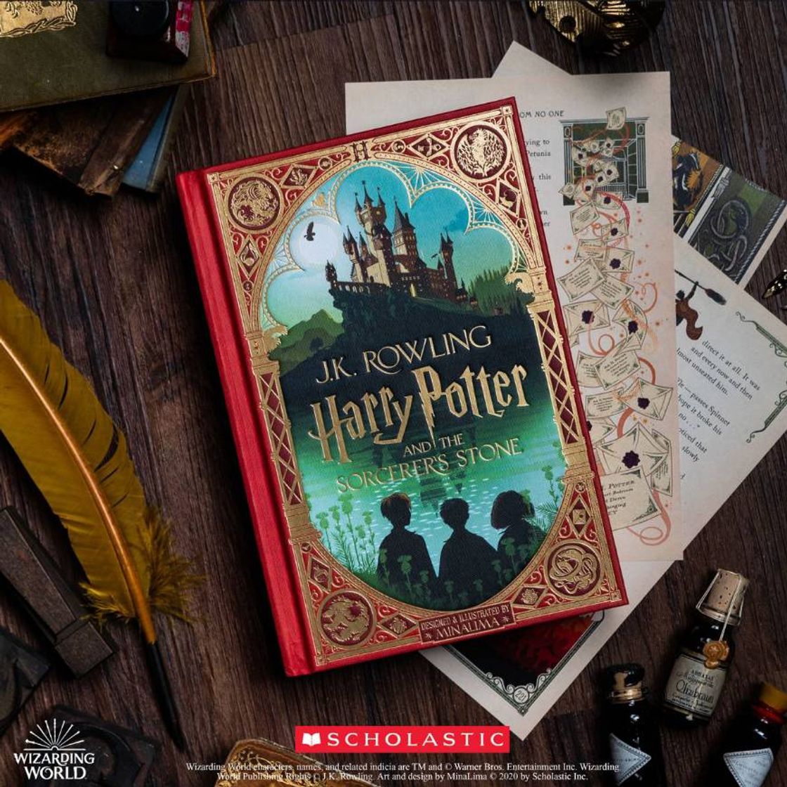 Libro Harry Potter e a Pedra Filosofal edição ilustrada