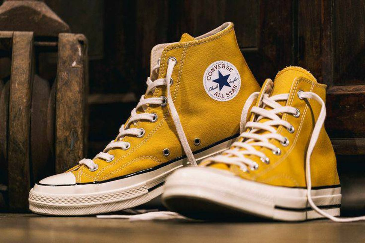 Fashion Tênis converse all star amarelo vivo