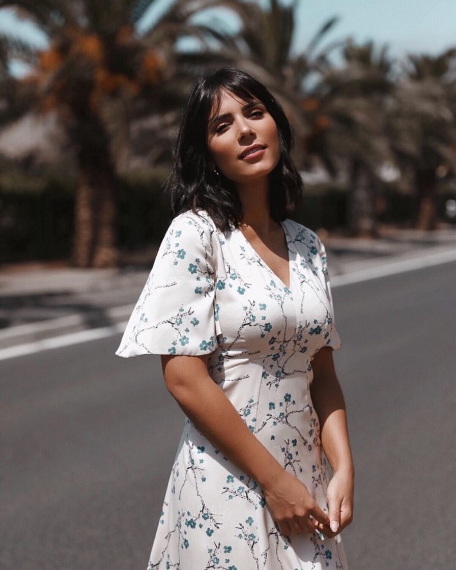 Social Vestido flores 