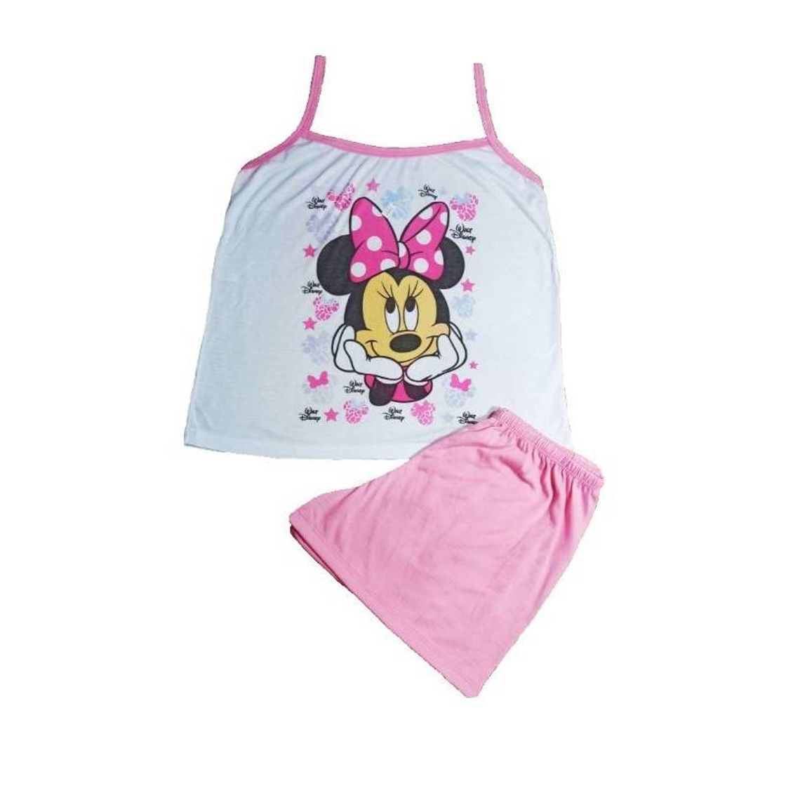 Fashion Pijama Feminino Baby Doll Short Adulto