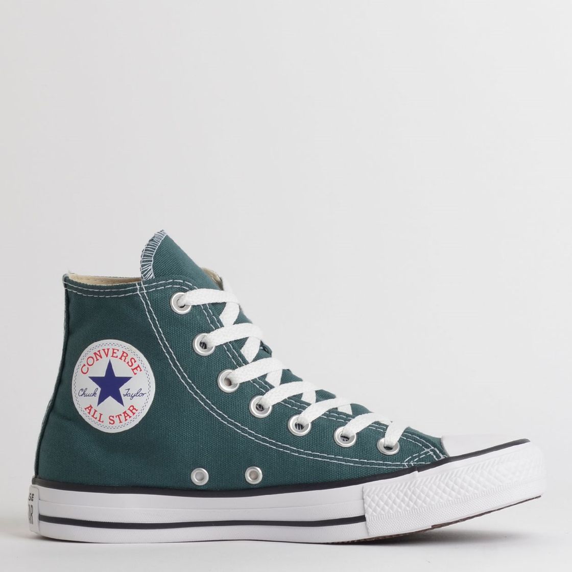 Moda Tênis Converse All Star Chuck Taylor Hi - Verde Escuro

