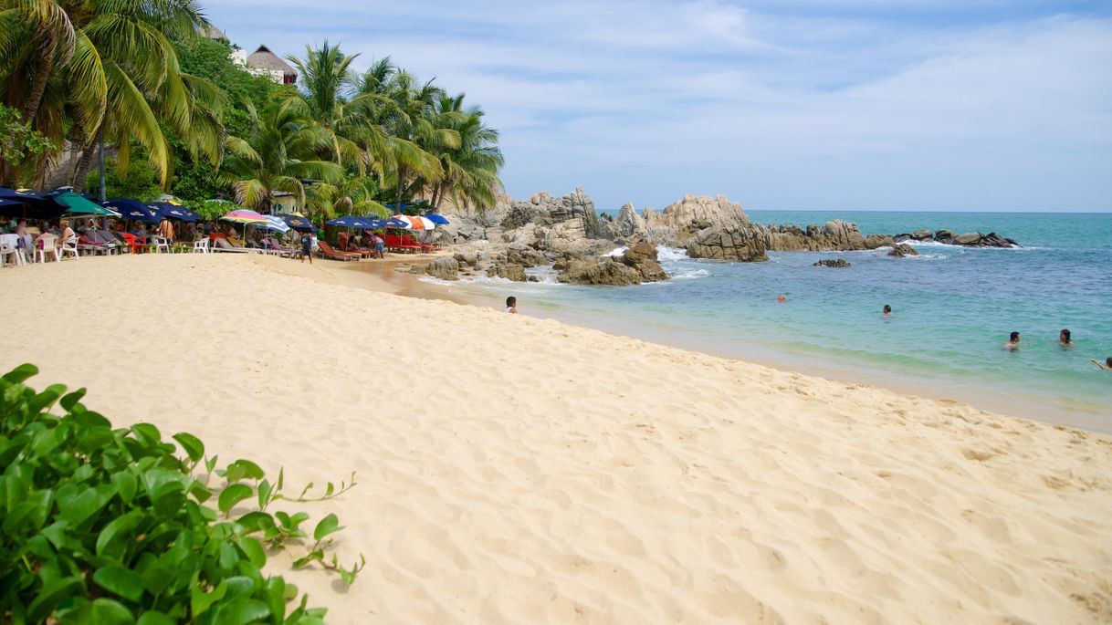 Lugar Playa Zicatela, Puerto Escondido, Oax.