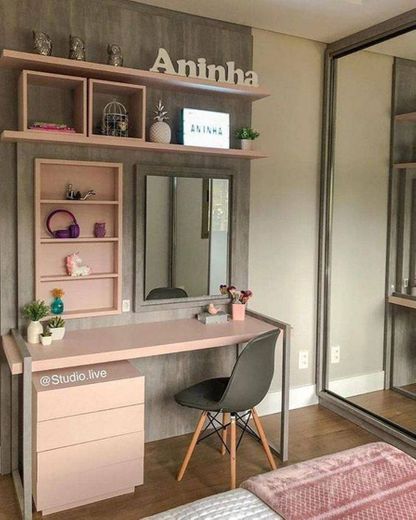 Decoração quarto feminino 