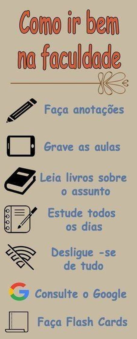 Fashion Dicas de estudos 📚💡❤️