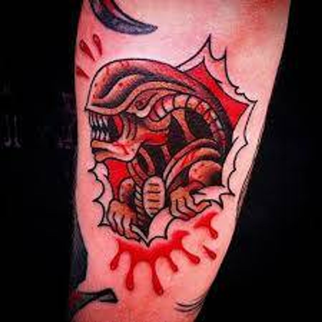 Fashion Tattoo Xenomorfo