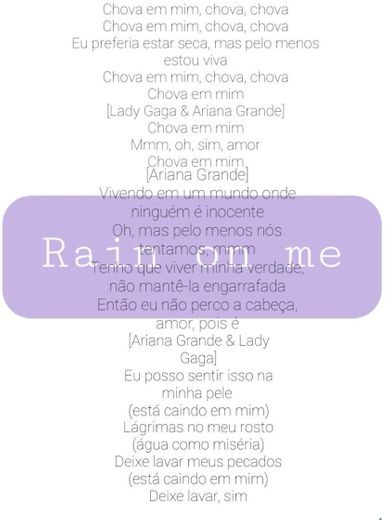Rain On Me (with Ariana Grande)