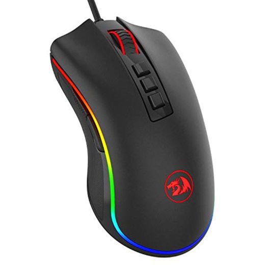 Redragon Cobra M711 Ratón Gaming Mouse 10000 DPI 7 Botónes Programable Ratón