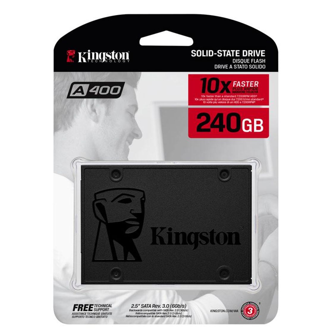 Fashion SSD - 240 GB , 500 MB/s.