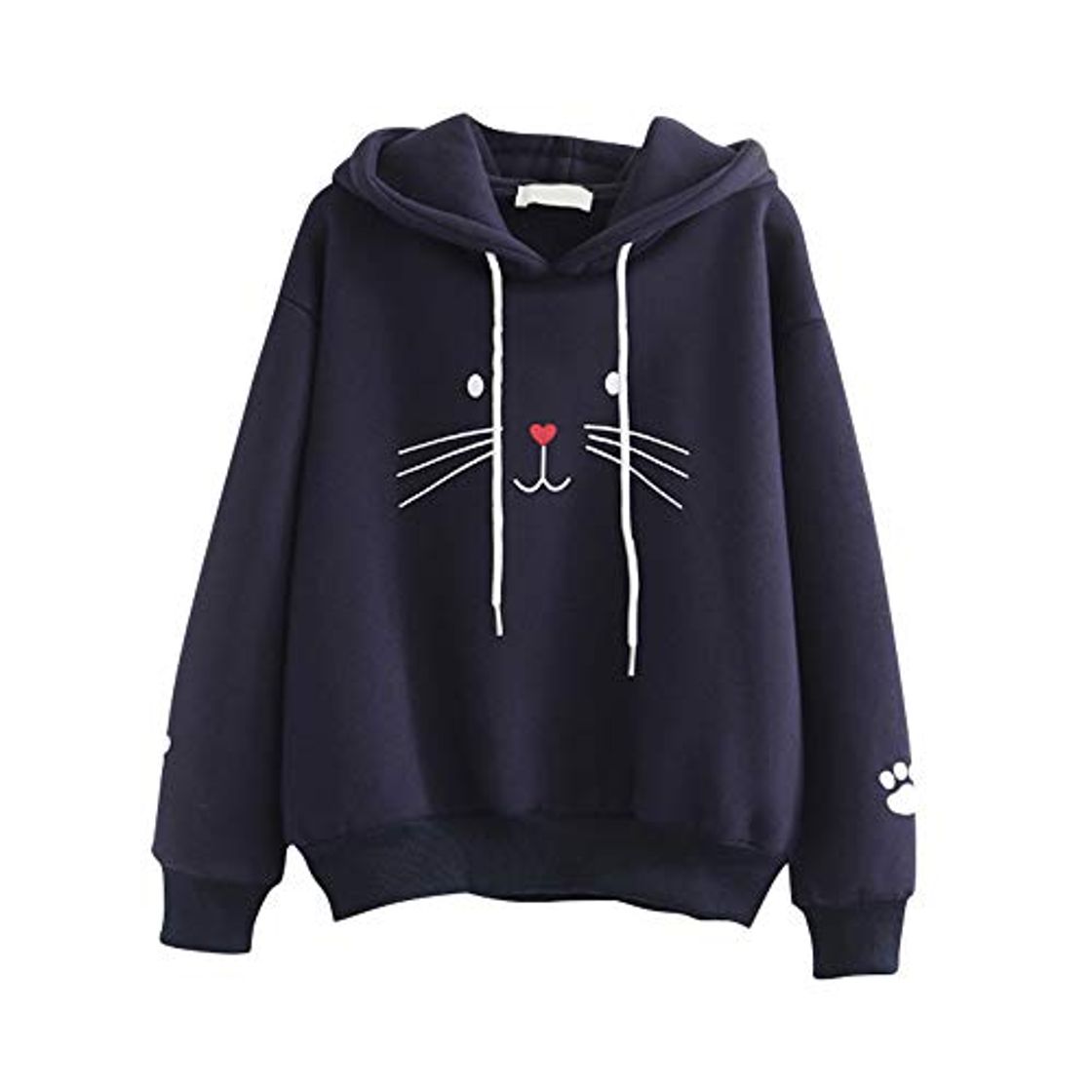 Moda YIKEYO Sudaderas Mujer con Capucha de Gato