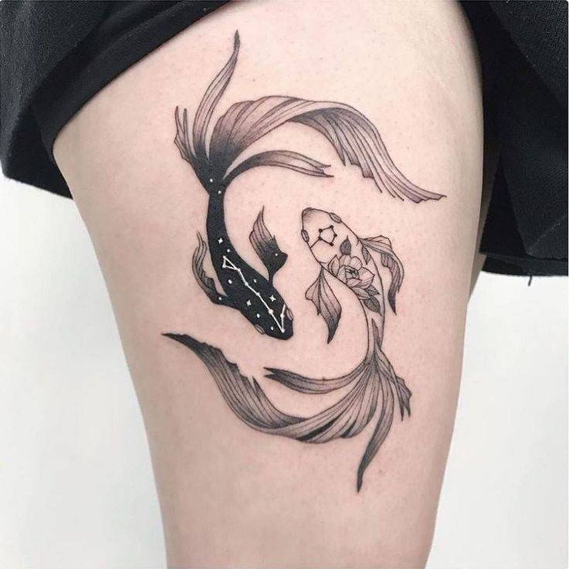 Moda Tatuagem de carpa