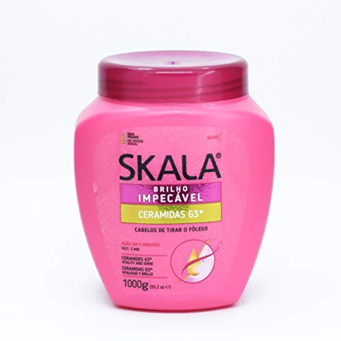 Fitness Creme de Tratamento Ceramidas Brilho Impecável Skala 1kg