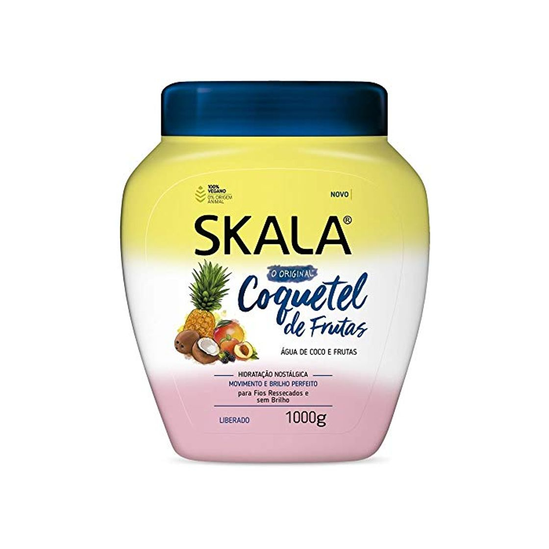 Fitness Creme de Tratamento Coquetel de Frutas Skala 1kg