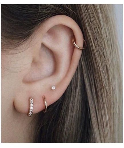 Piercings de orelha, amo!♥️