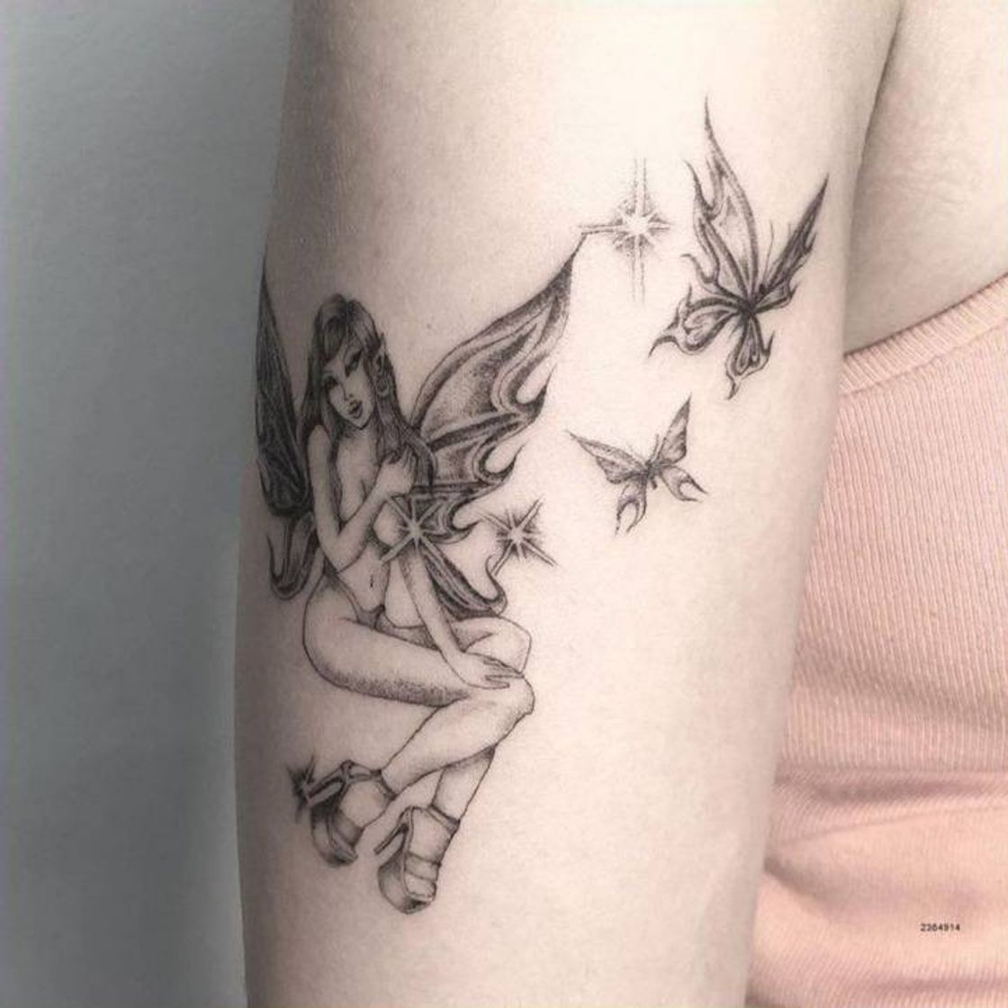 Social fairy tattoo