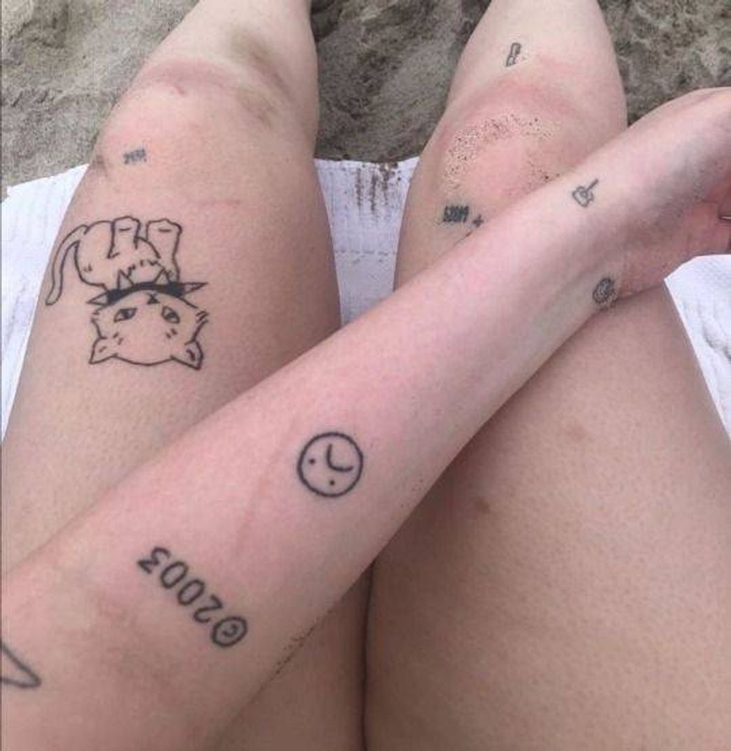 Social small tattoos