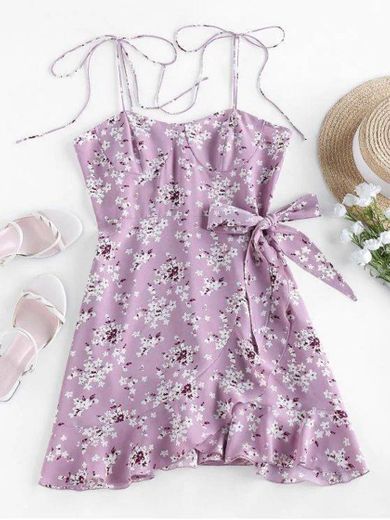 Vestido lilás 