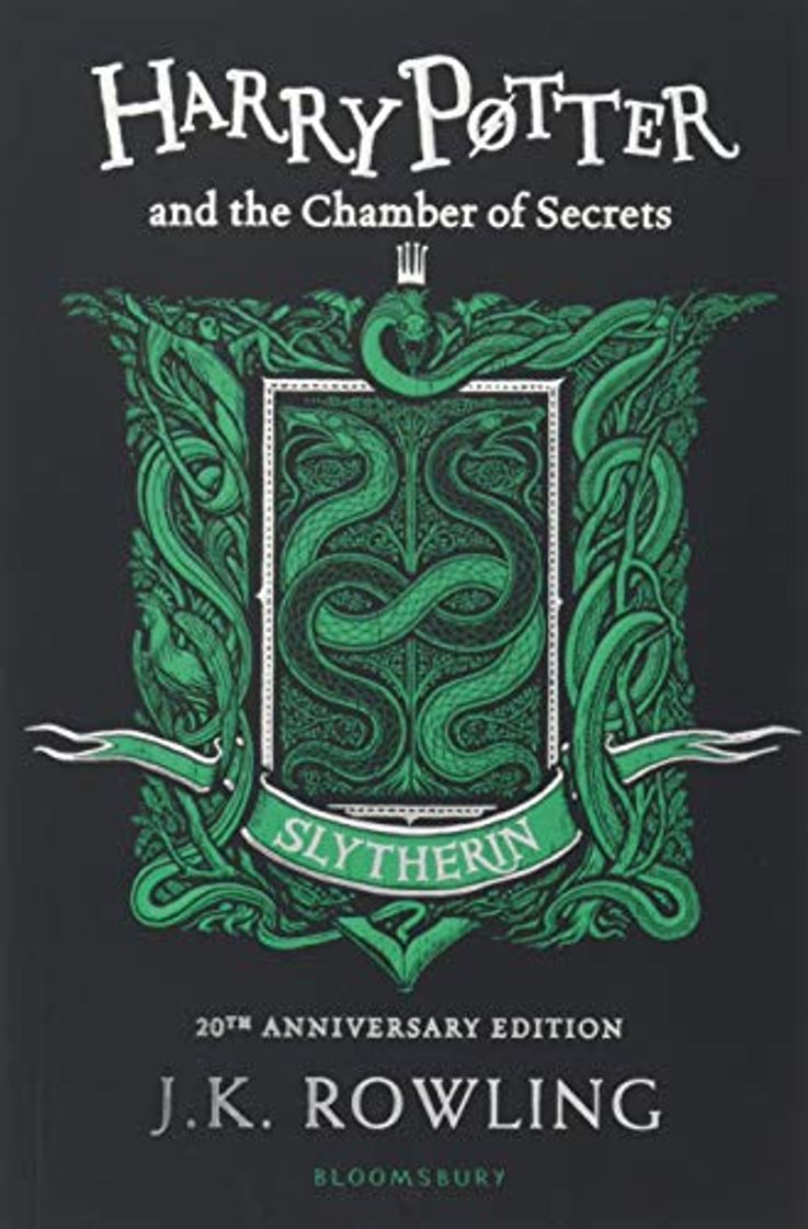 Book H. P. And The Chamber Of Secrets. Slytherin Edition