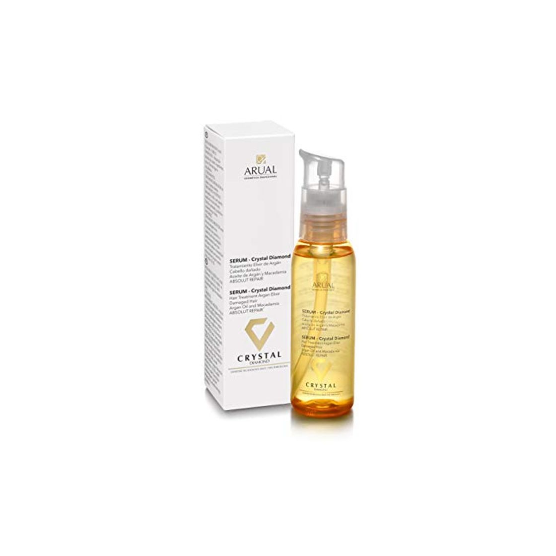 Social Arual Serum Crystal Diamond Reparación Capilar 100 ml